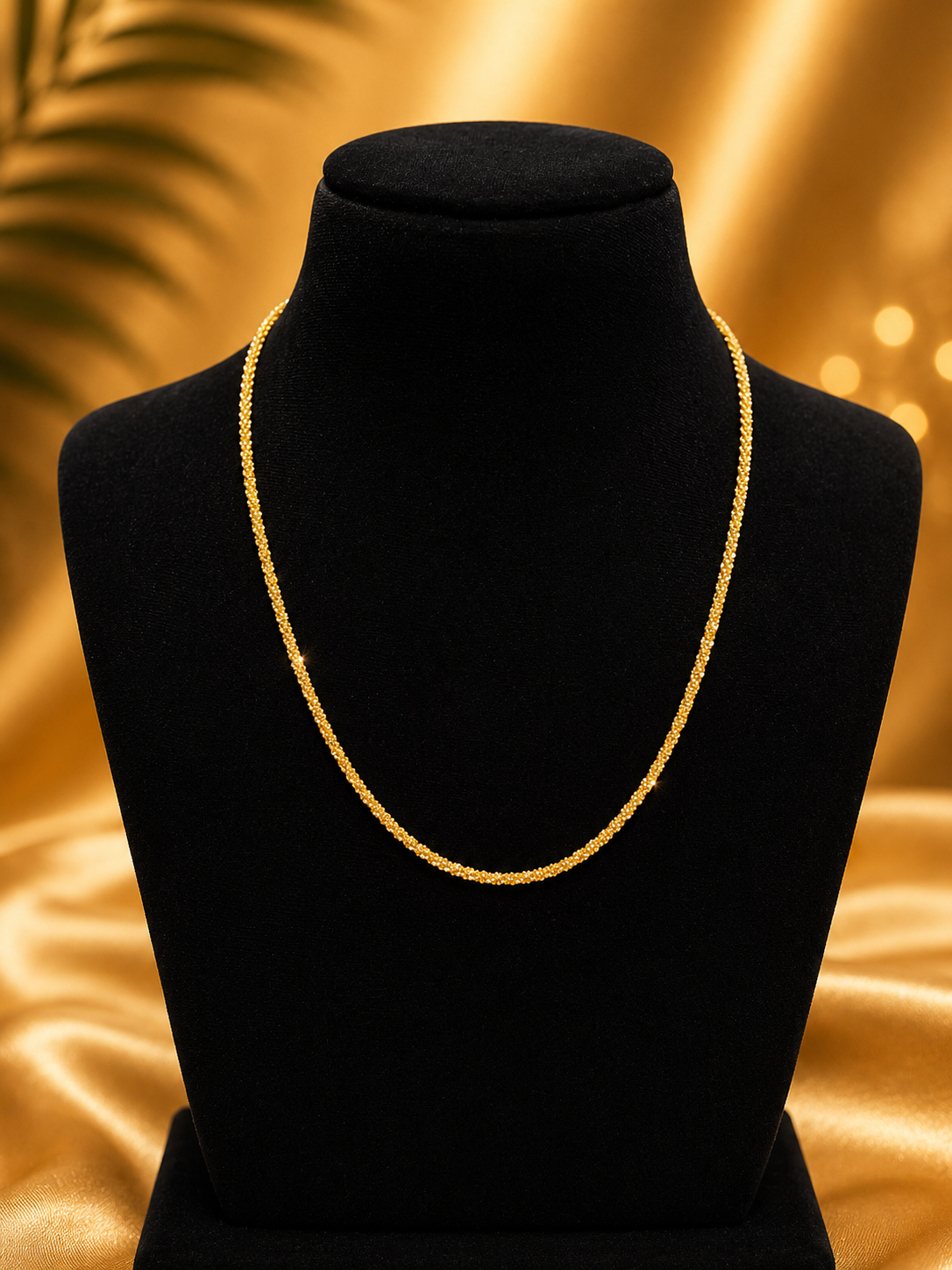 Micro Gold Plated Chain SJCH1377